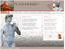 Tablet Screenshot of divina-commedia.de